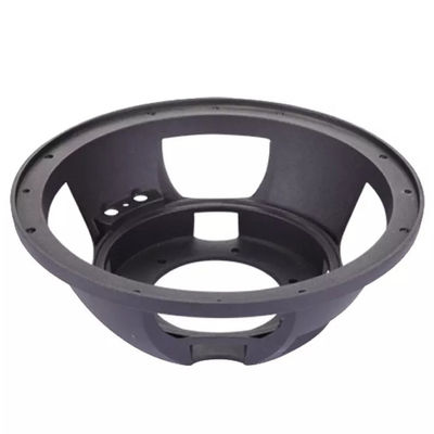 OEM CNC Machining Brushed Stainless Steel Speaker Frame Rapid Prototype