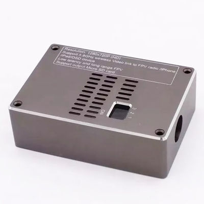 OEM Customized CNC Lathe Fabrication Machining Aluminum Anodized Camera Housing