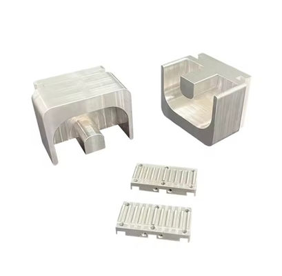 5 Axis CNC Machining Of Aluminum Parts Rapid Prototyping With Drilling Wire EDM Broaching Features